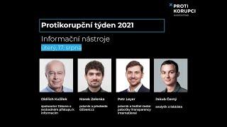 Informační nástroje #ProtiKorupci - Protikorupční týden 2021