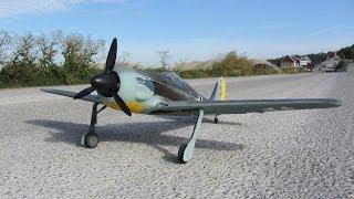 Modellflugzeug Focke Wulf FW 190 (Flug #1)