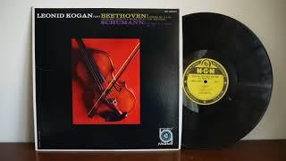 Leonid Kogan Plays Beethoven  Schumann Sonatas 1955 MGM Records ‎– GC 30003