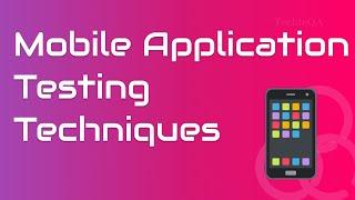 Learn mobile application testing from Scratch | Mobile application testing for beginners