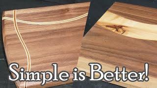 Two Gorgeous Wavey Cutting Board Designs that EVERY Woodworking Beginner Can Make!