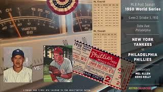 1950-Oct-05 • NYY/PHI • World Series G2 • New York Yankees vs Philadelphia Phillies - Baseball Radio