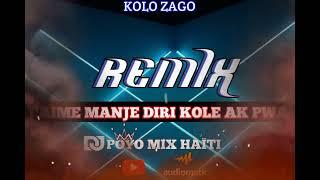 REMIX J'AIME MANJE DIRI KOLE AK PWA  BY DJ POYO MIX HAÏTI ......LE MEILLEUR VIBE  #viralvideo #remix