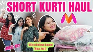 Myntra Short Kurti Haul | Affordable Kurti Haul | Myntra Kurti Haul | Ambika Singh