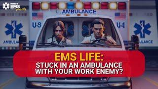 EMS life: Stuck in an ambulance with your work enemy? | Inside EMS