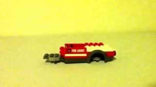 Animated Build - Lego City Fire Chief Car Set #60001