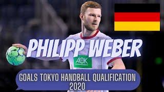 Philipp Weber C B Goals Tokyo Handball Qualification 2020