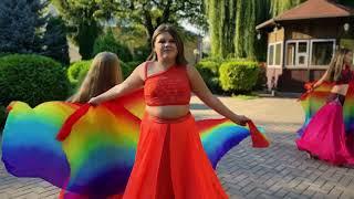 KIDS bellydance MEJANSE veil group bellydance Межансе груповий східний танець