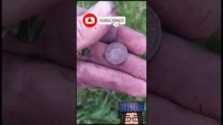 Lucky Hong Kong Dime #shorts | Park Metal Detecting #DeepBeepMemories | Treasure Hunters!
