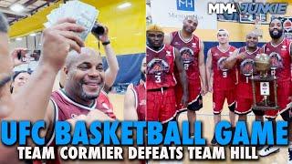 UFC Fighter Basketball Game: Daniel Cormier, Jamahal Hill, and More BALLIN' For Cash