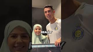 Ronaldo Couldn't Hold Back Tears Because of One Fan  #shorts #ronaldo