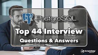 Top 44 PostgreSQL Interview Questions & Answers | PostgreSQL MCQ  | PostgreSQL Online Test | Exam