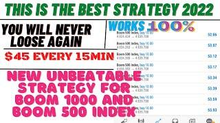 How to trade Boom 1000 index successfully without loosing any funds. New Boom 1000 index strategy.