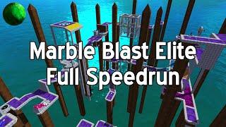 Marble Blast Elite - Full Speedrun