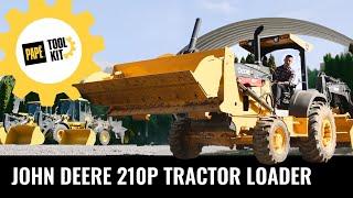 John Deere 210P Tractor Loader