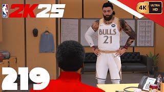 NBA 2K25 =My Career= [PC] (4K) EP219 {5th Year} {Key Game} {Hornets @ Bulls}