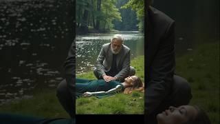 Riverside Robot Girl Rescue | #shorts #robot #humanoid