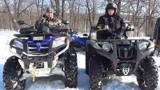 Тест драйв Yamaha Grizzly 550 от Никиты.Самарские квадроциклисты (Выпуск 27).