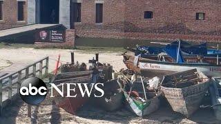 Dry Tortugas National Park closes after hundreds of migrants arrive