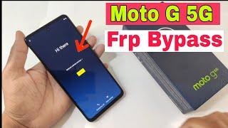 Moto G 5G FRP Bypass | Reset Google Account Without Pc