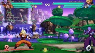 DBFZ - Hit Midscreen Combo 4 (TIen Assist)