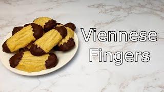 How to make Viennese Fingers - No piping method