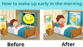 How to wake up early in the morning ? | Study with Shweta