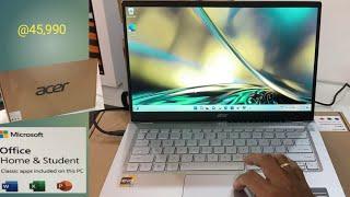 Acer Swift 3 i5-12gen I Unboxing Acer Swift 3 SF314-512-50XM I  Core i5-1240P 1.70GHz I Next hub