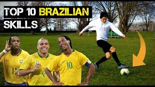 Learn 10 Cool BRAZILIAN Football Skills - Tutorial | UFS2000