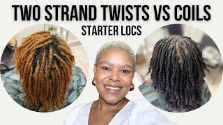 Starter Locs: Twists Vs. Coils | Loctician Advice