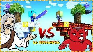 ISLA de DIOS VS ISLA de DIABLO  LA REVANCHA  MINECRAFT BEBE MILO y  VITA MINI JUEGO ROLEPLAY