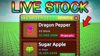  GROW A GARDEN 24/7 LIVE STOCK! (WEATHER + TRADE)