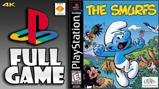 The Smurfs (PS1) - Full Game Walkthrough / Longplay [4K 60ᶠᵖˢ UHD]