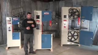 Baileigh Industrial complete line of Vertical Band Saws Bandsaw Band Saw