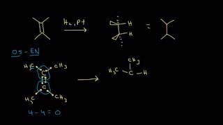 Hydrogenation | Alkenes and Alkynes | Organic chemistry | Khan Academy