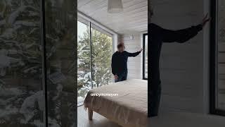 Панорамные окна в домах BYGGE!