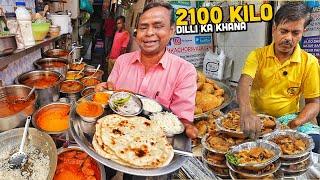 ULTIMATE OLD Delhi Street Food Punjabi Thali  17+ Items, 30/- Rajma Chawal + Jung Bahadur Kachori