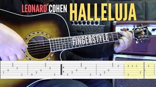 Halleluja | Fingerstyle | Leonard Cohen Guitar Cover | Tutorial with TABS