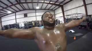Training with Michael Pierce at Pain Train with Rick Razzano
