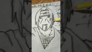 itachi death #music #song #drawing #rap  scene drawing