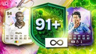 UNLIMITED 90+ x4 PACKS & 91+ FANTASY PACKS!  FC 25 Ultimate Team