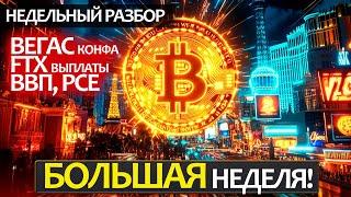 Начало важнейшей недели для крипторынка и переломные моменты на графике BTC и альтов, которые...
