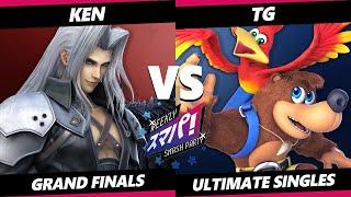 Sumapa 137 GRAND FINALS - TG (Banjo Kazooie) Vs. KEN (Sephiroth) Smash Ultimate - SSBU