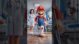 Mario Bros is Injured Transforms into a Robot #mario #supermario #robot #cartoonvideo