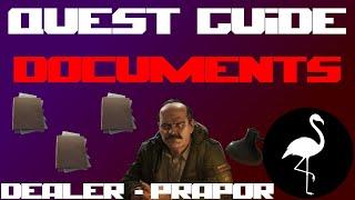 Quest Guide - Documents (Escape from Tarkov Task Guide)