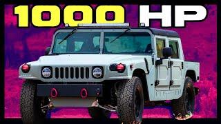 1000 HP Hummer H1 Electromod Powered by Tesla Unveiled by North American EVs