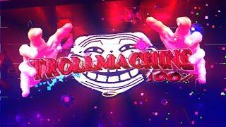 Literally sync!! "TrollMachine" 100% By TROLLM4CHINE & More (Extreme Demon) | Geometry Dash