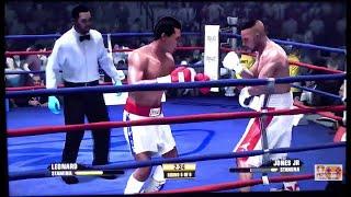 [FIGHT NIGHT CHAMPION EA] [BOXING GREATEST GOAT Fights] Roy Jones Jr VS Sugar Ray Leonard 3