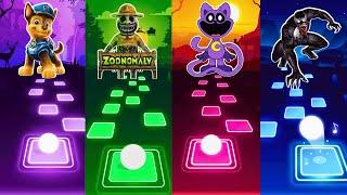 Paw Patrol VS Zoonomaly VS CatNap VS Venom 3 | Tiles Hop