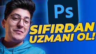 SIFIRDAN Adobe PHOTOSHOP CC 2021 Dersleri (Photoshop Nasıl Yapılır)